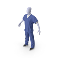 Blue Prisoner Uniform PNG & PSD Images