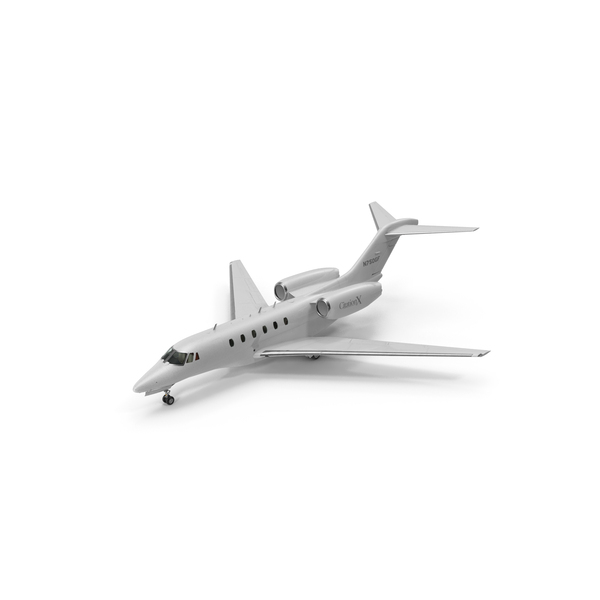 Private Jet Cessna Citation X With Luxury Interior PNG & PSD Images