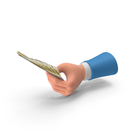 Euro 200 Holding Giving Bill Money PNG & PSD Images