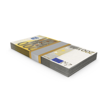 Euro 200 Note Currency Lot PNG & PSD Images