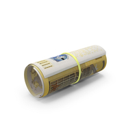 Euro 200 Notes Bill Roll PNG & PSD Images