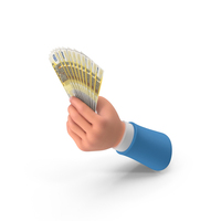 Euro 200 Notes Holding Hand Money PNG & PSD Images