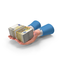 Helping Hands Loan Euro 200 Bill Money PNG & PSD Images