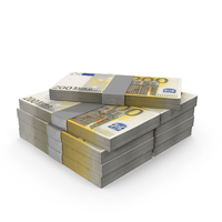 Money Currency Euro 200 Lot Bill PNG & PSD Images