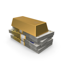 Money Gold Four Biscuits Euro 200 Money Lot PNG & PSD Images