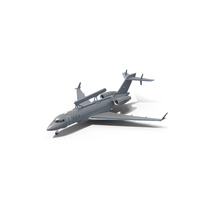 SAAB GlobalEye AEW Aircraft Simplified Interior PNG & PSD Images
