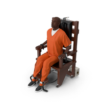 Prisoner on Electric Chair PNG & PSD Images