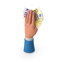 Bill Euro 200 Money Notes Cash Hand Hold PNG & PSD Images