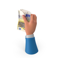 Bill Euro 200 Money Currency Notes Hand Hold PNG & PSD Images
