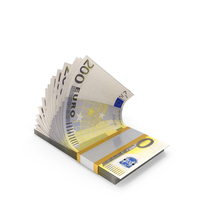 Cash Flow Euro 200 Money PNG & PSD Images