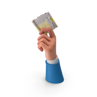 Currency One Euro 200 Money Split Note Hand Hold PNG & PSD Images