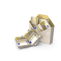 Envelop With Euro 200 Money Notes Currency Lots PNG & PSD Images