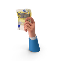Euro 200 Money Bill Notes Hand Hold PNG & PSD Images