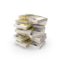 Euro 200 Money Currency Lot Stack PNG & PSD Images