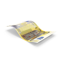 Euro 200 Money Falling Note PNG & PSD Images