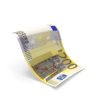 Euro 200 Money Note Falling PNG & PSD Images