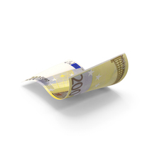Euro 200 Money Note Fly PNG & PSD Images