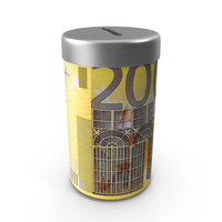Euro 200 Money Note Save Box PNG & PSD Images