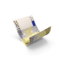 Falling Euro 200 Money Notes Currency Note PNG & PSD Images
