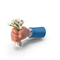 Giving Euro 200 Money Strength Hand Hold PNG & PSD Images