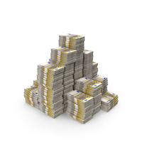 Heavy Cash Lots Euro 200 Money PNG & PSD Images