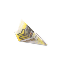 Paper Plane Euro 200 Money Note PNG & PSD Images