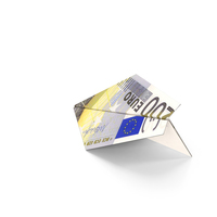 Paper Plane Euro 200 Note Money PNG & PSD Images