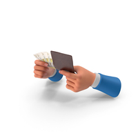 Pay Hand Hold Money Wallet Bill Euro 200 PNG & PSD Images