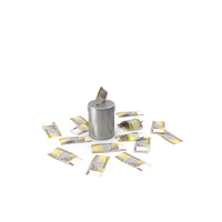 Save Euro 200 Money Notes Box Ground PNG & PSD Images