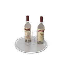 Alto Shiraz Red Wine Bottle PNG & PSD Images