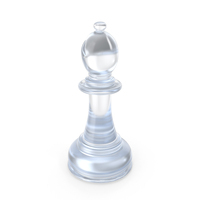 Chess Bishop Glass PNG & PSD Images