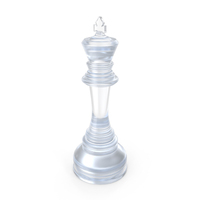 Chess King Glass PNG & PSD Images
