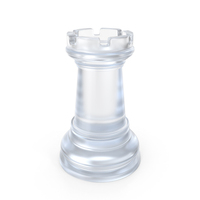 Chess Rook Glass PNG & PSD Images