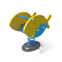 Action4kids Children Playground Equipment: Frog Spring Swing PNG & PSD Images