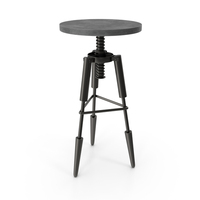 Dahlia Side Table Black PNG & PSD Images