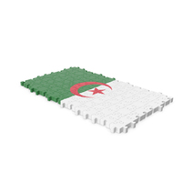 Algeria Flag Puzzle PNG & PSD Images