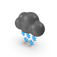 Snowy Night Weather Icon PNG & PSD Images