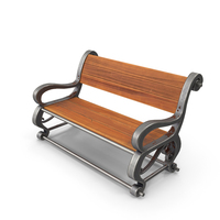 Stylized Bench PNG & PSD Images