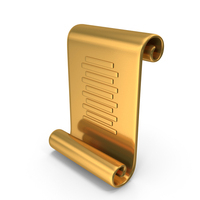 Letter Letter Pad Icon Gold PNG & PSD Images