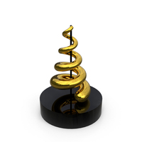 Spiral Figure Statue Tree PNG & PSD Images