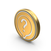 Question Mark Help Coin PNG & PSD Images