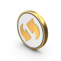 Refresh Web Gold Coin PNG & PSD Images