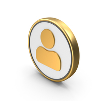 User Gold Blue Web Design PNG & PSD Images