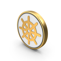 Wheel Gold Coin PNG & PSD Images
