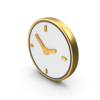 Clock Time Gold Coin PNG & PSD Images