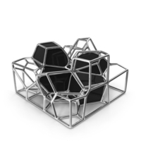 Voronoi Topology Vase PNG & PSD Images