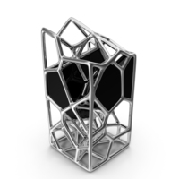 Voronoi Skeleton Vase PNG & PSD Images