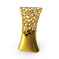 Triangular Voronoi Vase PNG & PSD Images