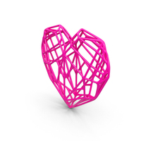Skeletal Cage Heart PNG & PSD Images