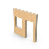 Plywood Building Facade Panel PNG & PSD Images